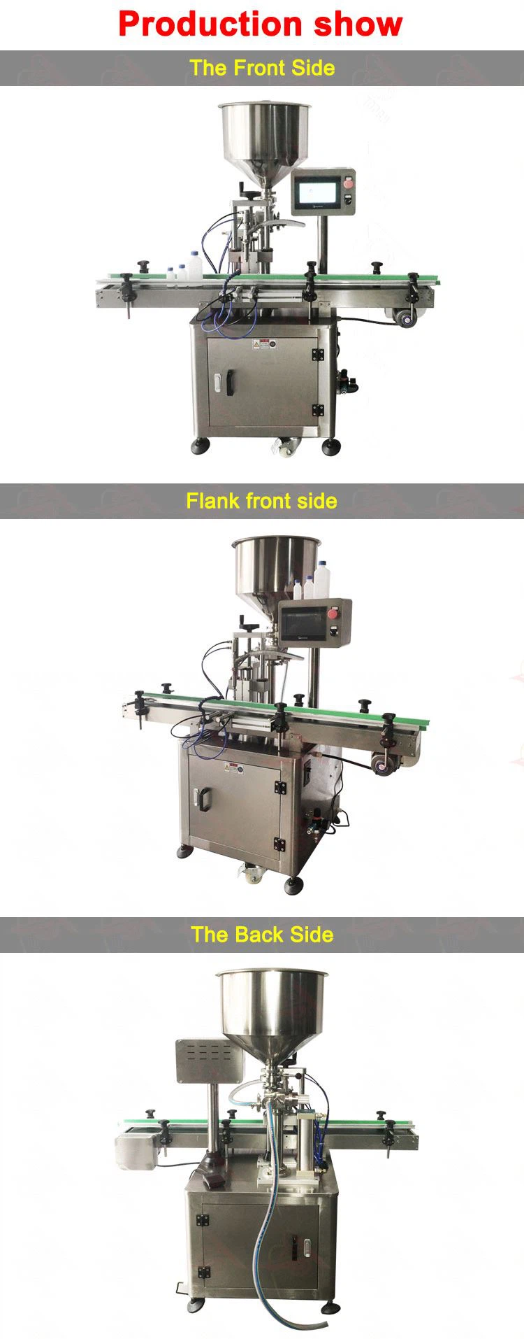 1.single head piston filler