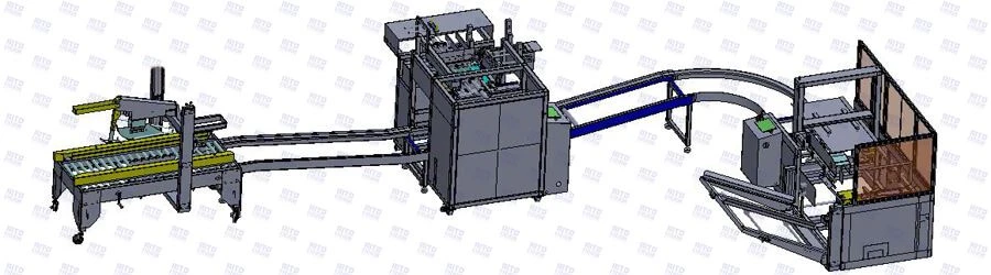 carton packaging machinery line