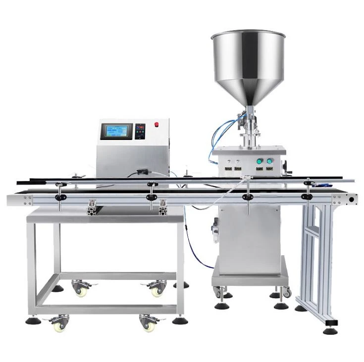 cream filling machine with heater and mixer