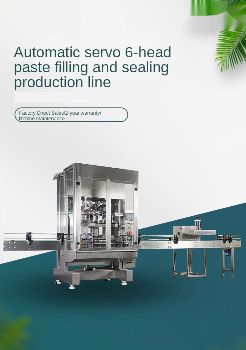 six heads piston soybean filling machine