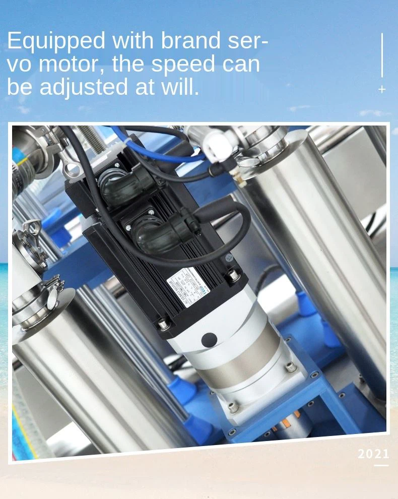 automatic bottle filling and capping machine