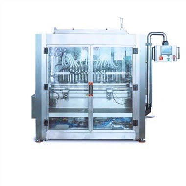 Fully Automatic 12 Head Paste Filling Machine With Heating Insulation