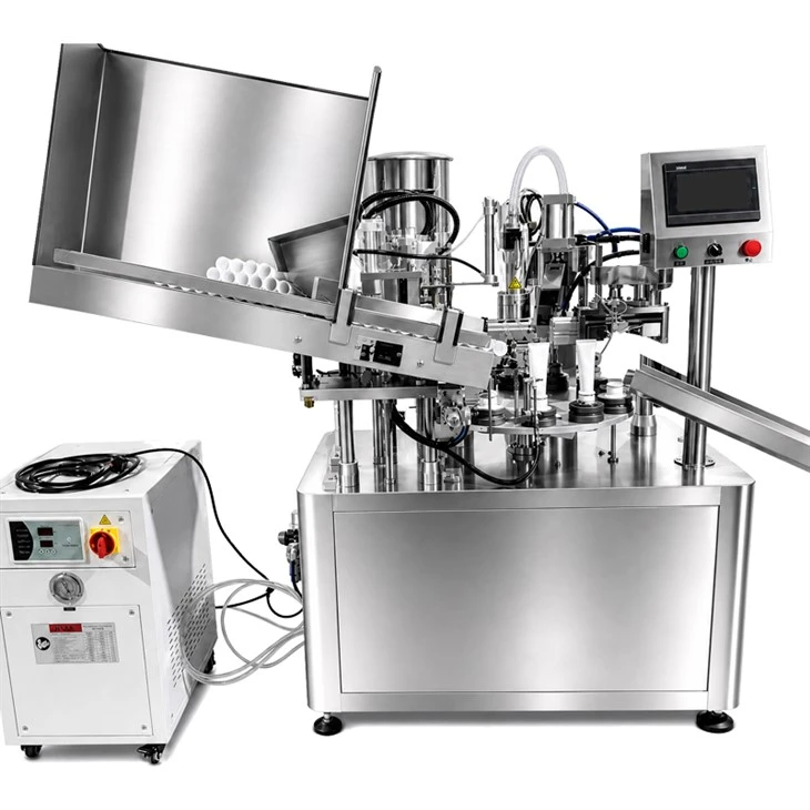 Rotary Tube Filling And Sealing Machine
