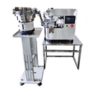 Compact Rotary Pouch Filling And Capping Machine For Stand Up Bags