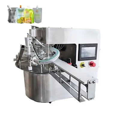 Stand-up Pouch Filling & Capping Monobloc: Precise, Leak-proof Packaging Solution