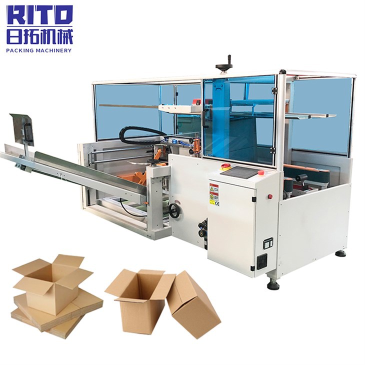 The Fully Automatic Case Erector Adapts To Cartons in Various Sizes With Flexible Operation